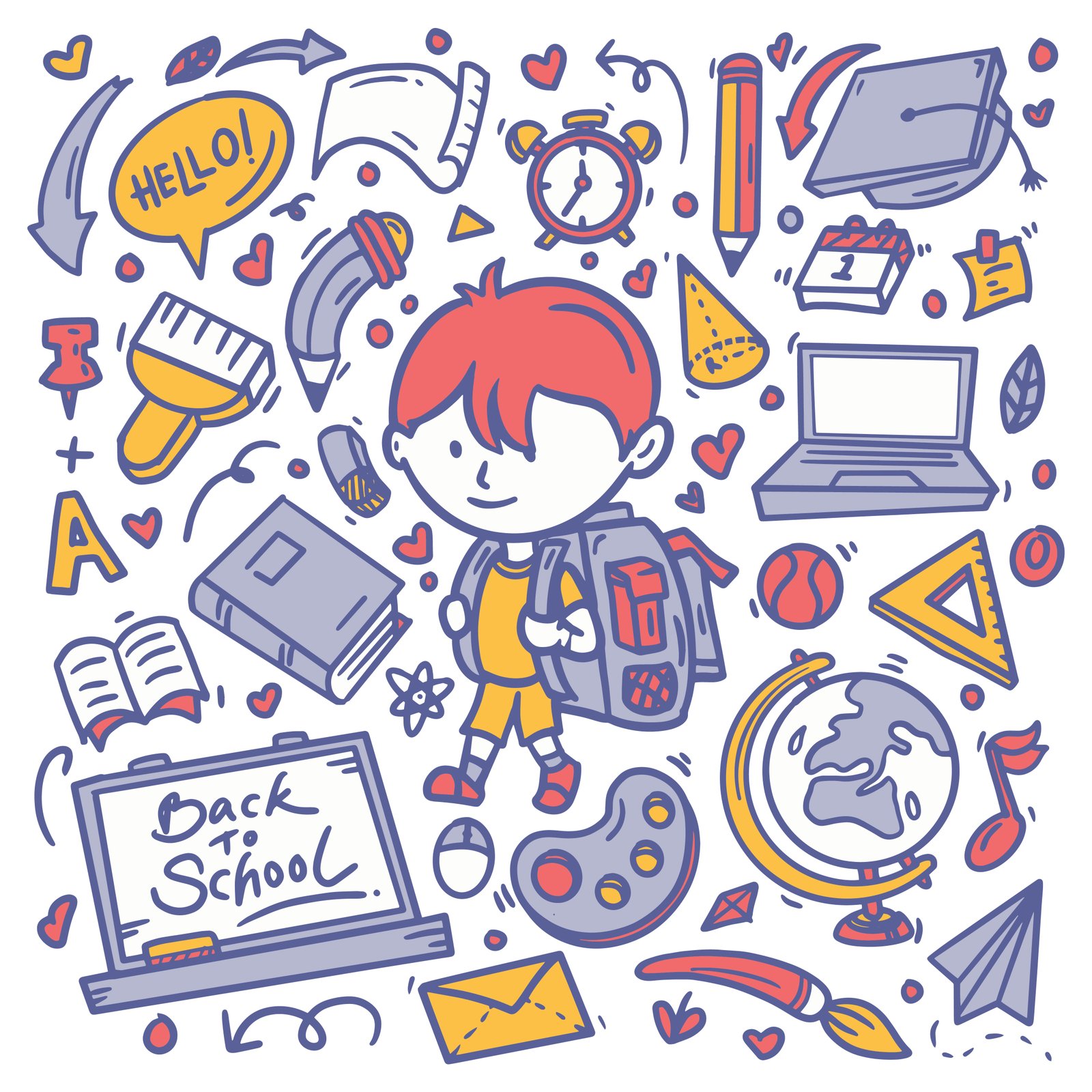 Background Sekolah